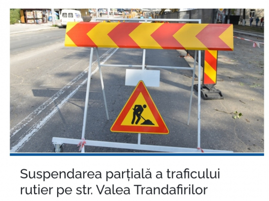 SUSPENDAREA TRAFICULUI RUTIER
