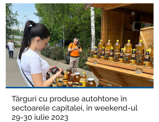 TARGURI CU PRODUSE AUTOHTONE