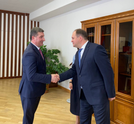  PRIMARUL GENERAL, ION CEBAN, A AVUT O ÎNTREVEDERE CU MINISTRUL ADMINISTRAȚIEI TERITORIALE ȘI INFRASTRUCTURII AL REPUBLICII ARMENIA