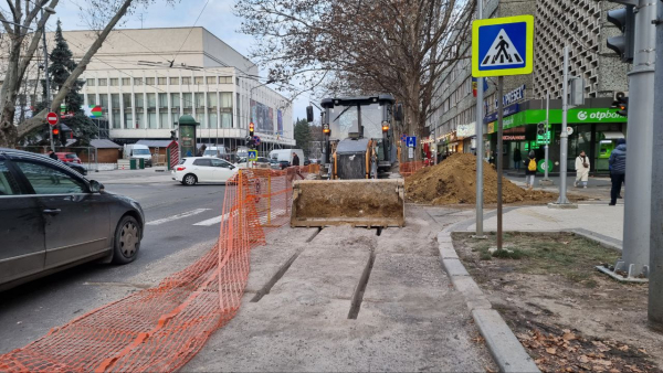 ЧАСТИЧНОЕ ПРИОСТАНОВЛЕНИЕ ДВИЖЕНИЯ ПО УЛ.31 АВГУСТА 1989 ГОДА