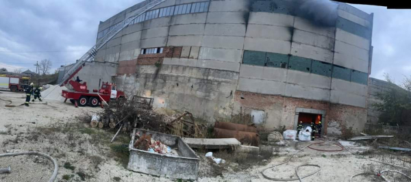 PESTE 1300 DE METRI PĂTRAȚI SALVAȚI DE INCENDIU