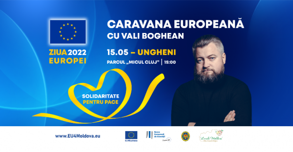 CARAVANA EUROPEANA PORNESTE LA DRUM. PRIMUL EVENIMENT VA AVEA LOC LA UNGHENI
