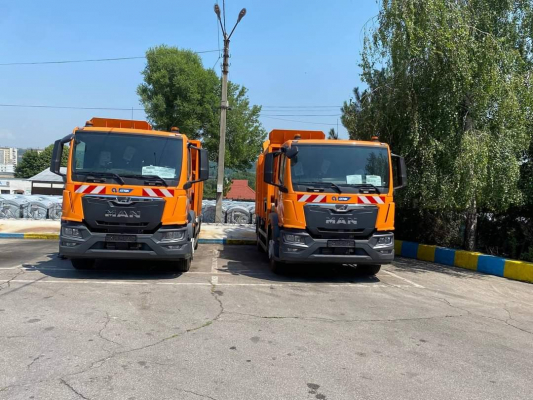 PRIMELE DOUĂ AUTOSPECIALE MAN, NOI, AU AJUNS LA CHIȘINĂU