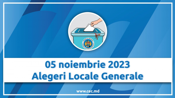 ALEGERILE LOCALE GENERALE VOR AVEA LOC PE DATA DE 5 NOIEMBRIE
