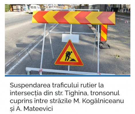 SUSPENDAREA TRAFICULUI RUTIER