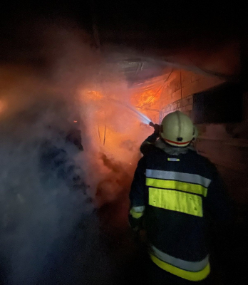 INTERVENȚIA POMPIERILOR CONFORM NIVELULUI SPORIT DE INTERVENȚIE ÎN ORAȘUL FĂLEȘTI