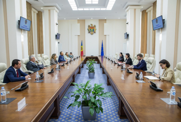 DEPĂȘIREA CRIZEI ECONOMICE ȘI ADERAREA LA UNIUNEA EUROPEANĂ - SUBIECTELE CHEIE ABORDATE ÎN CADRUL ÎNTREVEDERII DINTRE NATALIA GAVRILITA ȘI EURODEPUTATA IRATXE GARCIA