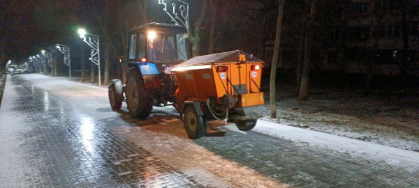 INTERVENȚIA SERVICIILOR MUNICIPALE PENTRU ÎNTREȚINEREA DRUMURILOR ȘI COMBATEREA POLEIULUI