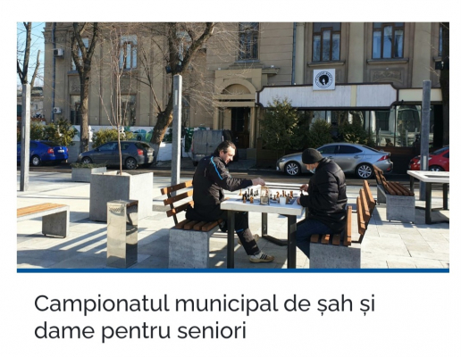 CAMPIONATUL MUNICIPAL DE ŞAH ŞI DAME PENTRU SENIORI