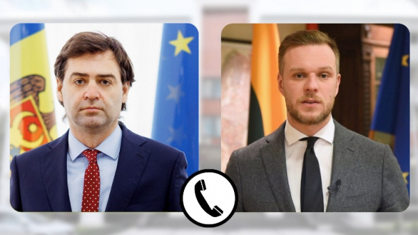 CONVORBIREA TELEFONICĂ A MINISTRULUI NICU POPESCU CU OMOLOGUL LITHUANIAN GABRIELIUS LANDSBERGIS