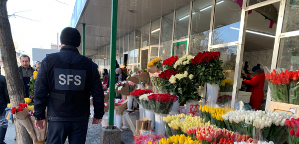 ГФС БУДЕТ КОНТРОЛИРОВАТЬ ДЕЯТЕЛЬНОСТЬ НАЛОГОПЛАТЕЛЬЩИКОВ В ОБЛАСТИ ТОРГОВЛИ ЦВЕТАМИ И ПИТАНИЯ В ПЕРИОД 7-8 МАРТА 2023 ГОДА