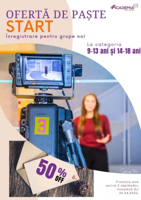 ACADEMIA TV, TEATRU ȘI FILM ANUNȚA DARURI ÎN EDUCAȚIE