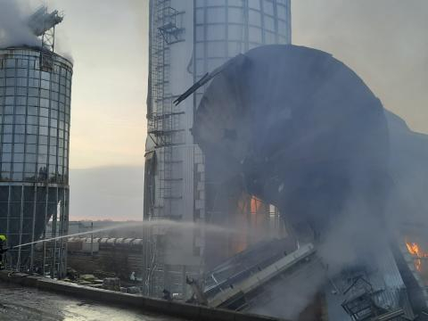 РЕЗУЛЬТАТЫ ПРОБ ОТ ПОЖАРА, ВОЗНИКШЕГО В МЕЖДУНАРОДНОМ ПОРТУ ДЖУРДЖУЛЕШТЬ, 16 ЯНВАРЯ 2023 ГОДА