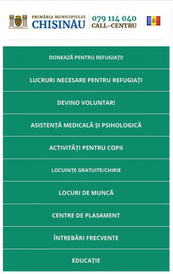 PRIMĂRIA CHISINĂU LANSEAZĂ PLATFORMA MUNICIPALA DE INFORMARE HELP.CHISINAU.MD