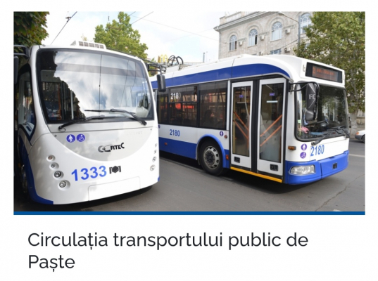 ПАСХАЛЬНОЕ ДВИЖЕНИЕ ОБЩЕСТВЕННОГО ТРАНСПОРТА