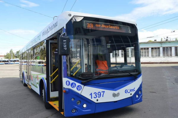 ESTE DESCHISA LINIA DE TROLEIBUZ NR. 33 ORASUL DURLESTI