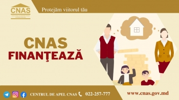 CNAS:FINANȚAREA PRESTAȚIILOR SOCIALE SE EXECUTĂ CONFORM GRAFICULUI ANUNȚAT