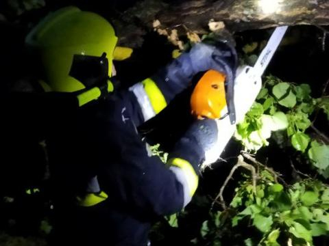 INTERVENȚIA SALVATORILOR ÎN URMA PRECIPITAȚIILOR ABUNDENTE